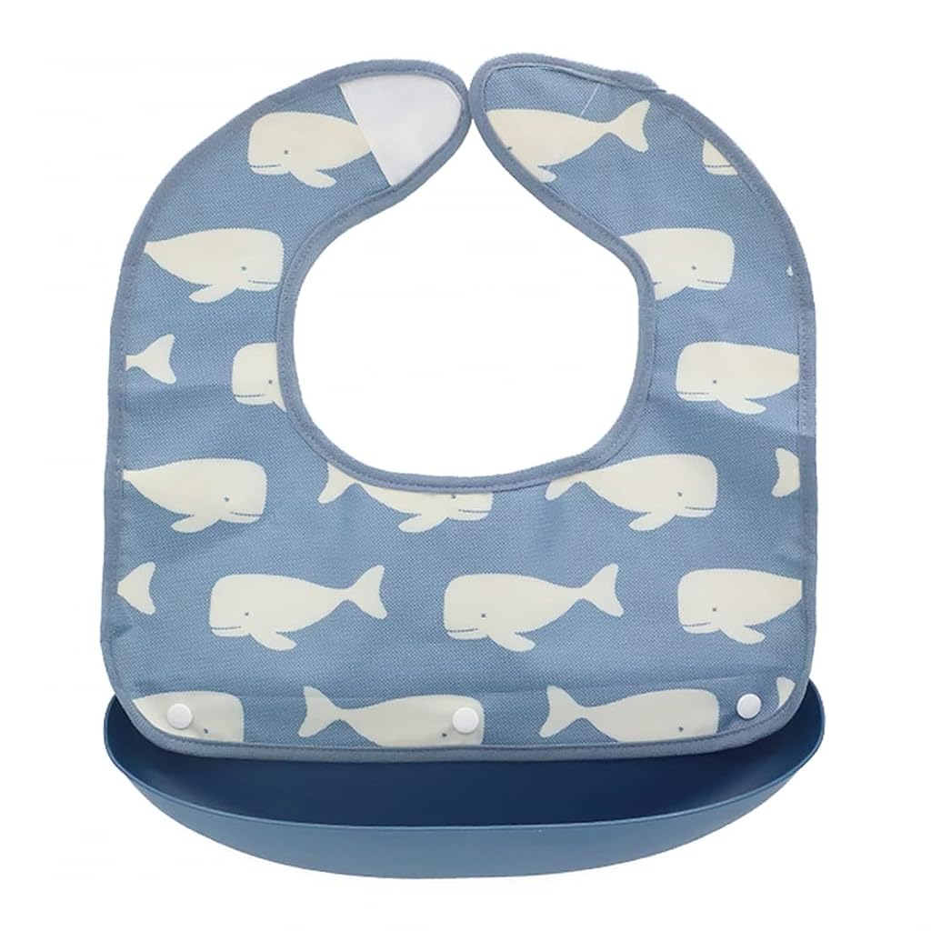 MAYCREATE Waterproof Adjustable and Washable Dining Short Style with Leakproof Pocket Adult Bibs for Elderly Seniors and Disabled Men & Women Eating Cloth (Light Blue) MAYCREATE Waterproof Adjustable and Washable Dining Short Style with Leakproof Pocket Adult Bibs for Elderly Seniors and Disabled Men & Women Eating Cloth (Light Blue)